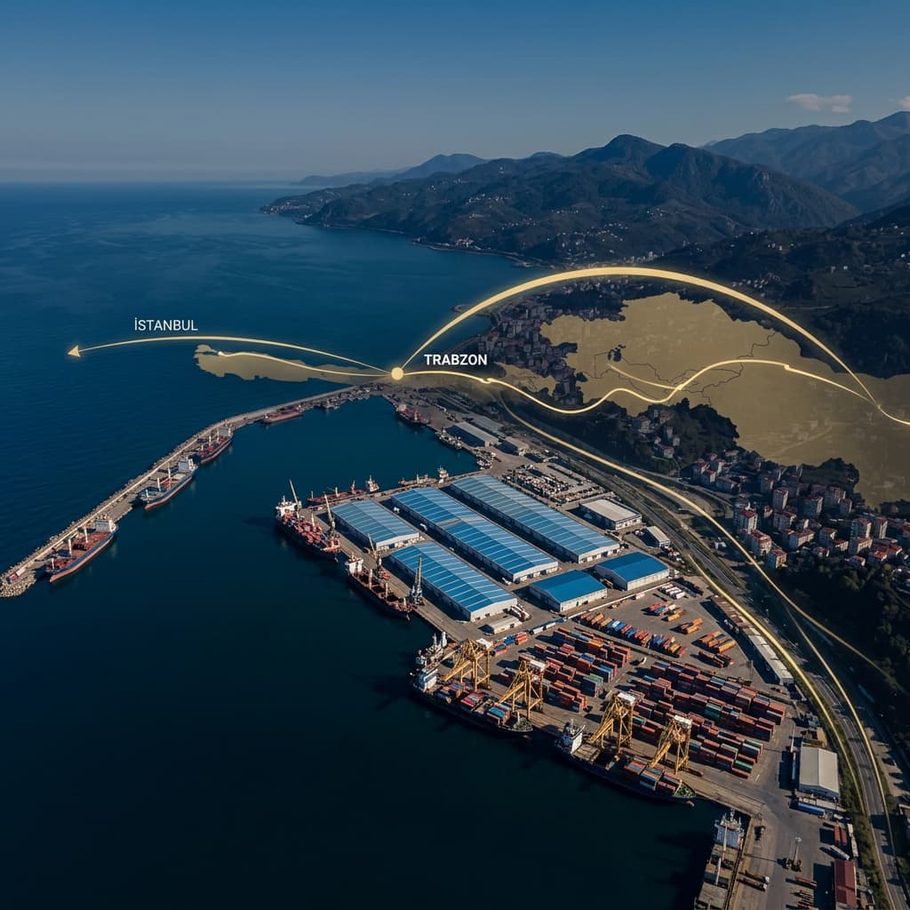 Orta Koridor Nedir? Trabzon'un 2026'daki Stratejik Lojistik Üssü Rolü